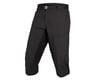 Image 1 for Endura Hummvee 3/4 Shorts w/ Liner (Black) (XL)